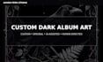 create gothic album and single cover art