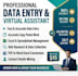 do accurate data entry, copy