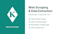 build python web scraping, automation and telegram bots