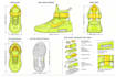 do custom shoe tech pack, sneaker tech pack, 3d footwear and custom shoe design