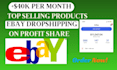 do ebay dropshipping on profit share