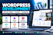 develop a custom wordpress website theme or plugin