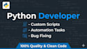 be your python coder and software developer