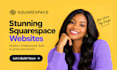 do squarespace website development, design, redesign, clone squarespace website