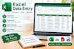 do expert virtual assistance for data entry , excel