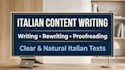 write and improve italian texts