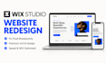 redesign your wix studio website