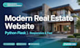 build modern real estate and property website