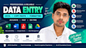 do fast data entry, ms excel, tally, and smart ai data processing