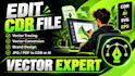 edit, convert and recreate vector files in coreldraw