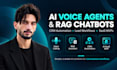 build ai voice agents, rag chatbots, CRM automation and saas mvps