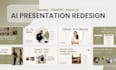 redesign your ai generated presentation into a professional powerpoint
