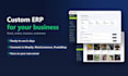 build a custom erp system for your business or online store