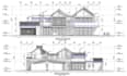 architectural structural house plan permit drawing, 2d floor plan city permit