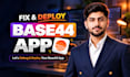 fix your base44 app debug bug as base44 expert integrate api