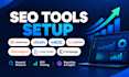 setup semrush ahrefs sufer seo moz pro ubersuggest looker studio instapage