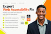 make your website ada and wcag accessibility compliant