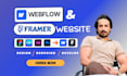 design develop webflow websites, framer websites, and convert figma to webflow