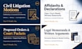 draft powerful civil litigation motions and applications