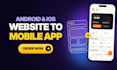 convert your website to an android and ios app