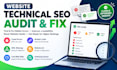 audit technical SEO and identify website indexing issues