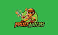 design ninja themed dessert destination logo