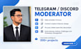 be your crypto telegram and discord community admin