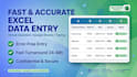 do fast and accurate excel and data entry