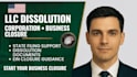 dissolve your US llc, file llc dissolution and assist with ein closure