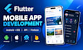 build your flutter mobile app for android and ios with firebase and API