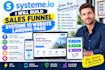 build systeme io sales funnel, systeme io website, systeme io landing page