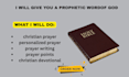 write personalized christian prayers and meaningful prayer points