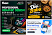 design professional canva social media posts