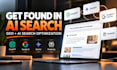 optimize your website for ai search GEO and aeo