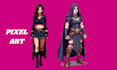 create nsfw pixel art animation sprite sheet and rpg maker game art