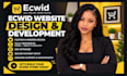 build ecwid shopify ecommerce store website design redesign ecwid development