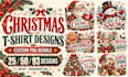 christmas t shirt design bundle