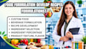 food formulation, develop recipes and create commercial formulationst