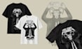 design custom t shirt illustration and merchandise