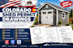 create colorado shed permit drawings and accessory structure plans