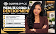build squarespace duda website design redesign squarespace development store SEO