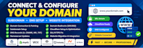 connect your domain, subdomain and configure dns settings