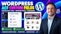 customise wordpress with advance custom fields and custom post types