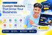 build an ai powered business website and custom web solution