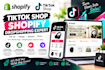 set up tik tok shop, shopify tiktok shop dropshipping, tiktok shopify ads