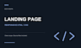 build a responsive HTML CSS landing page