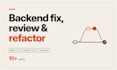 fix, review or refactor your nodejs and typescript backend