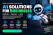 do ai solutions for your business, saas, data