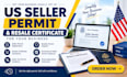 get your US seller permit, resale certificate for your business