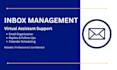 manage your inbox, emails and admin